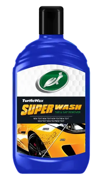 Turtle Wax Super Wash Supervask 500ml Alt-i-ett rengjøringsmiddel for bilen 
