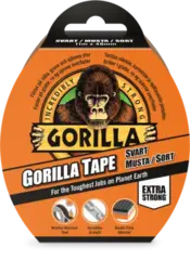Gorilla ekstremt slitesterk sort tape 11 meter X 48mm bredde