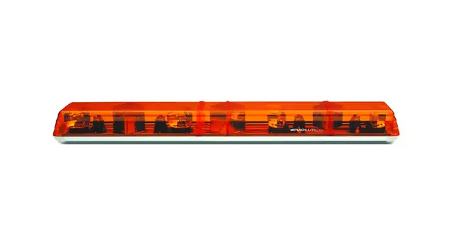 Vision Alert 121 cm 60 serie rotorbjelke med oransje glass