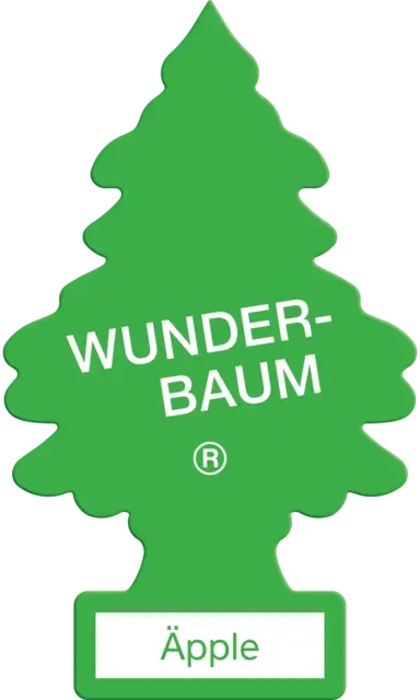 WUNDER-BAUM EPLE 1 stk. Den originale luftfriskeren! 