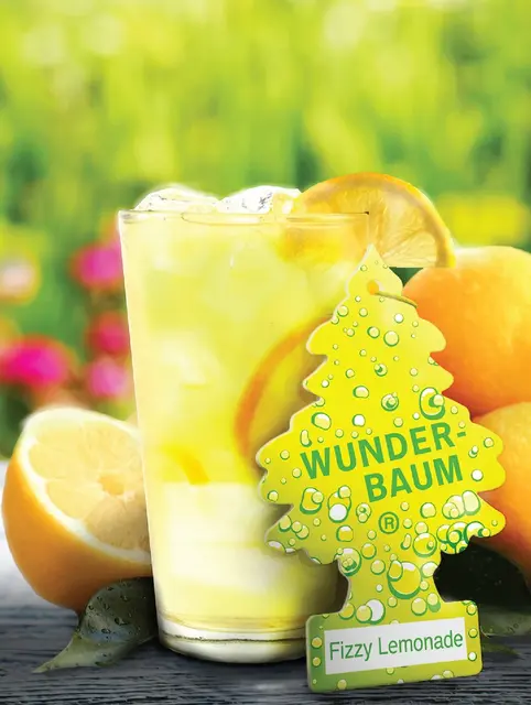 WUNDER-BAUM Fizzy Lemonade 1-pk Kjør med Bobler i Bakhodet! 