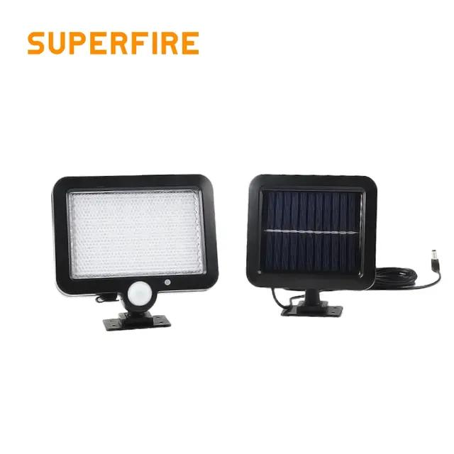 SupFire SolarLEDlampe til camping - JDD Utstyr
