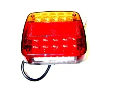 LED Baklys med innebygd skiltlys - JDD Utstyr