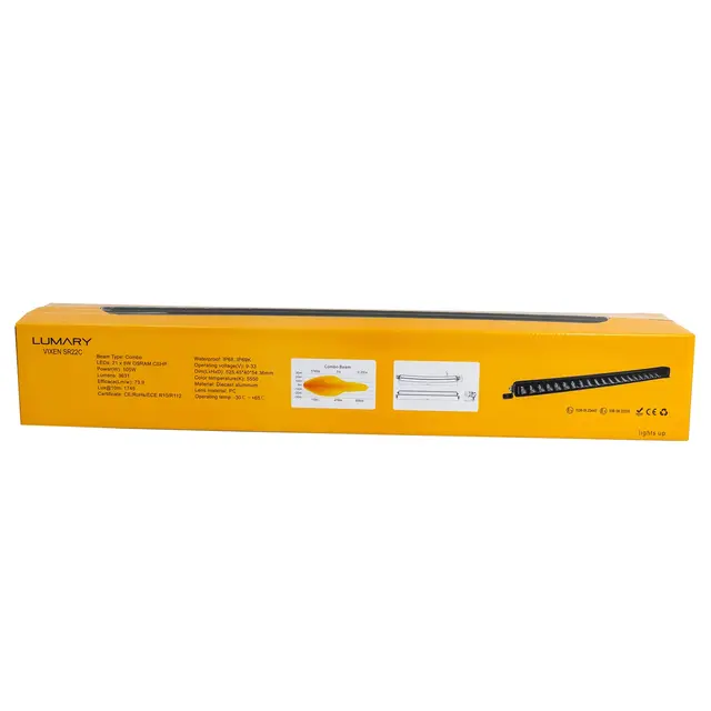 Lumary Vixen SR22C | Kompakt slim enkelradet LED-bar