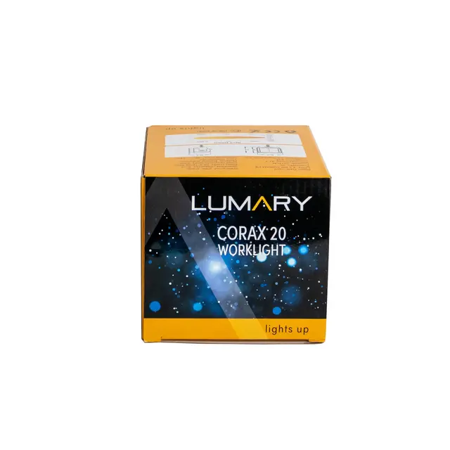 Arbeidslys Lumary Corax 20 spot | Liten og snedig lampe
