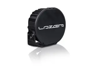 Lazer® Sentinel Sort deksel med logo til Lazer Sentinel® 9"