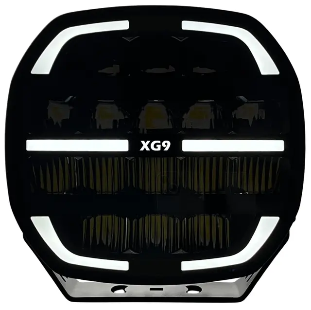 XG9 LED Driving Light Hvit Multicolor parklysfunksjon, 162W 