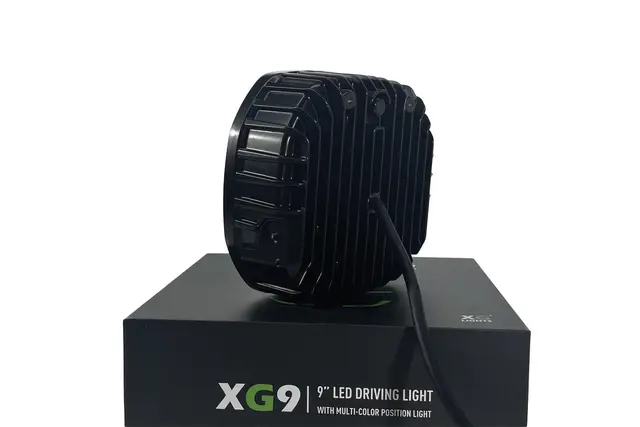 XG9 LED Driving Light Black Multicolor parklysfunksjon, 162W 