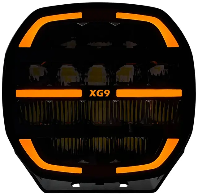 XG9 LED Driving Light Hvit Multicolor parklysfunksjon, 162W 