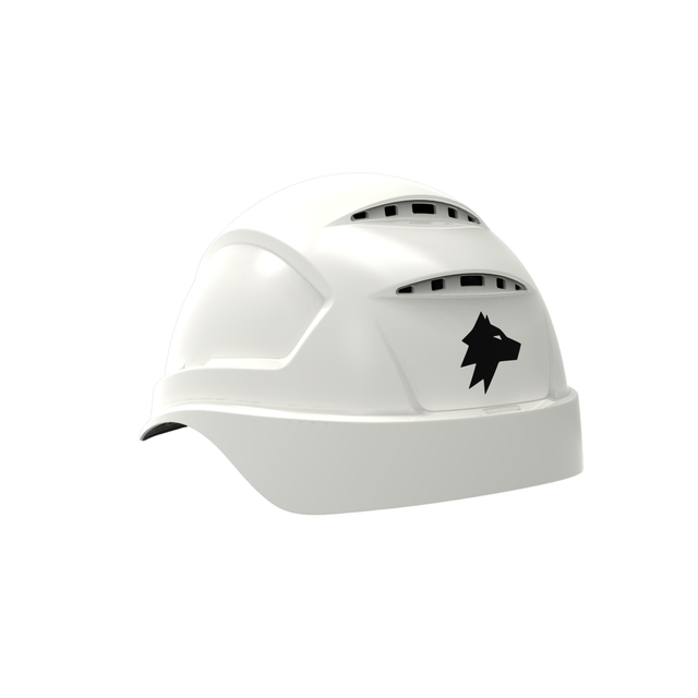 WOLF Uvex PHEOS + - Hjelm (Hvit) Kompatibel med WOLF Helmet Pro 