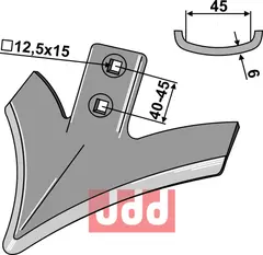 G&#229;sefot-skj&#230;r 260mm