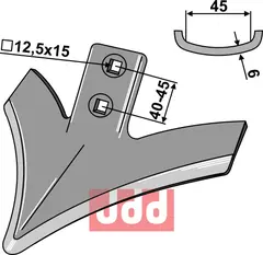 G&#229;sefot-skj&#230;r 285mm