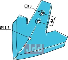 G&#229;sefot-skj&#230;r 270mm Rabe