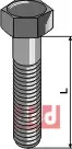 Springbolt M10x1,5x50 - 10.9 u. Mutter - JDD Utstyr