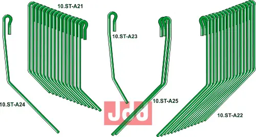 Etterharv tinder - Exact III S (sett) - JDD Utstyr