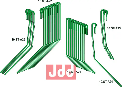 Etterharv tinder - Exact III (sett) - JDD Utstyr