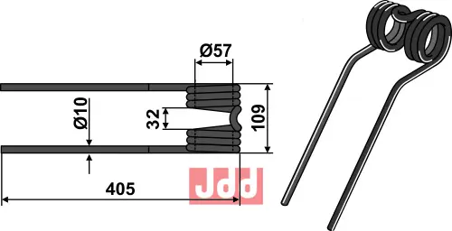 Vende tind - JDD Utstyr