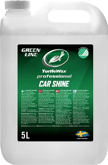 Turtle Wax Pro Car Shine 5L Avfetting- og rengjøringsmiddel 