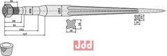 Frontlastertand - 900mm