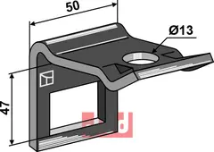 Holder til tand 32 x 12