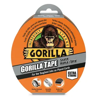 Gorilla Tape Sølv Kraftig festeevne 32 m