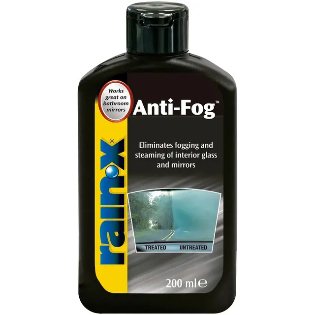 Rain-X Anti-Fog 200 ml Eliminerer innvendig kondens og dugg 