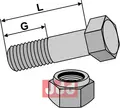 Bolt M14x1,5x35 - 12.9 m. L&#229;semutter