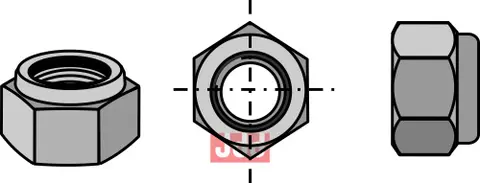 Låsemutter M16x2 - 8.8