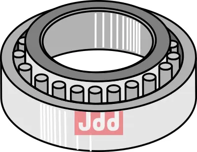 Rulle lager Ø30 - JDD Utstyr