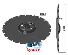 Tallerken tagget &#216;450x5 Niaux/V&#228;derstad