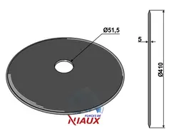 Tallerken &#216;410x5 Niaux