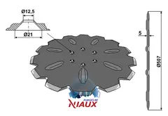 Tallerken &#216;507x5 Lemken