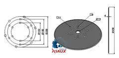 Tallerken &#216;450x4 Union