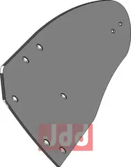 Moldplate B30B L - venstre Lemken