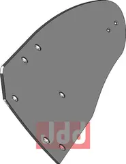 Moldplate B35B L - venstre Lemken