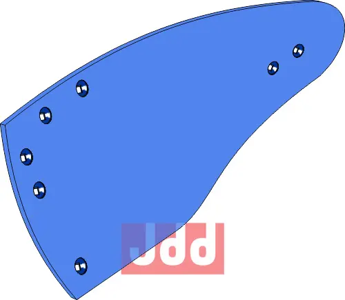 Moldplate HRP-397RL - venstre - JDD Utstyr