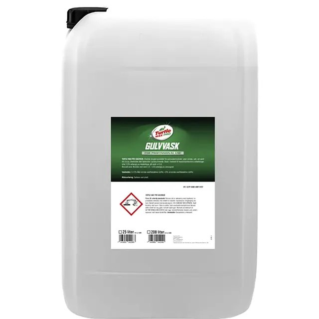 Turtle Wax Pro Gulvvask 25L Effektivt alkalisk rengjøringsmiddel 