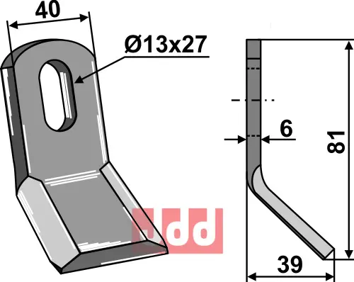 Y-kniv - JDD Utstyr