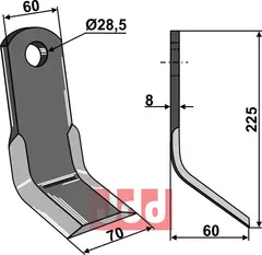 Y-kniv Fantini