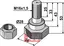 Knivbolt M16x1,5x53 - 10.9 Fischer