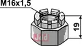 KronMutter M16x1,5 Humus