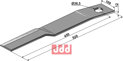 Kniv høyre - JDD Utstyr