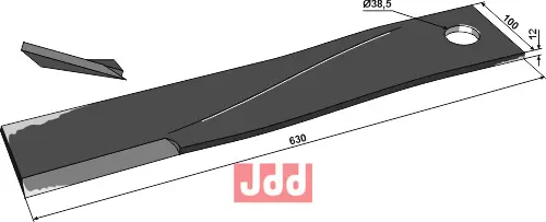 Kniv venstre - JDD Utstyr