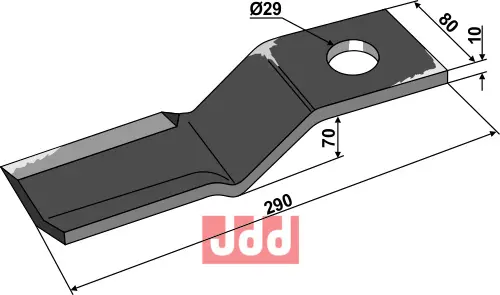 Kniv høyre - JDD Utstyr