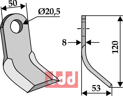 Y- kniv - JDD Utstyr