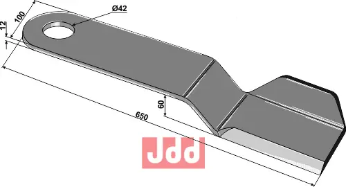 Kniv venstre - JDD Utstyr