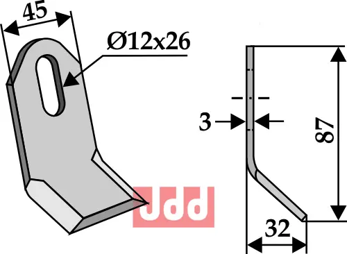 Y- kniv - JDD Utstyr