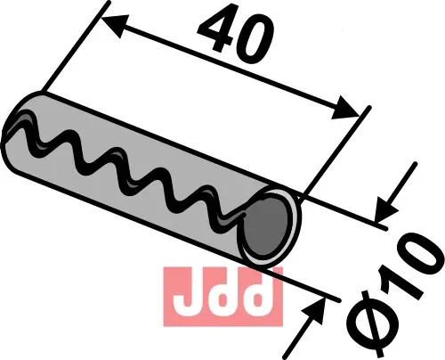 Hulllspendstift Ø10x40 - JDD Utstyr