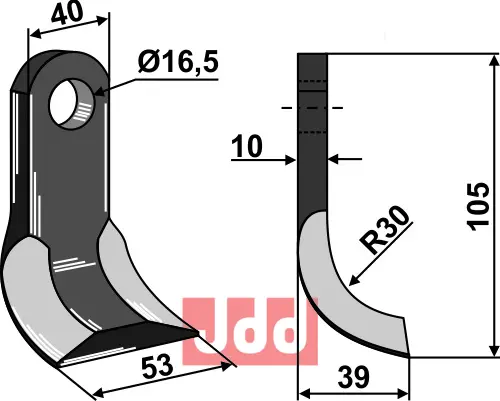 Y-kniv - JDD Utstyr