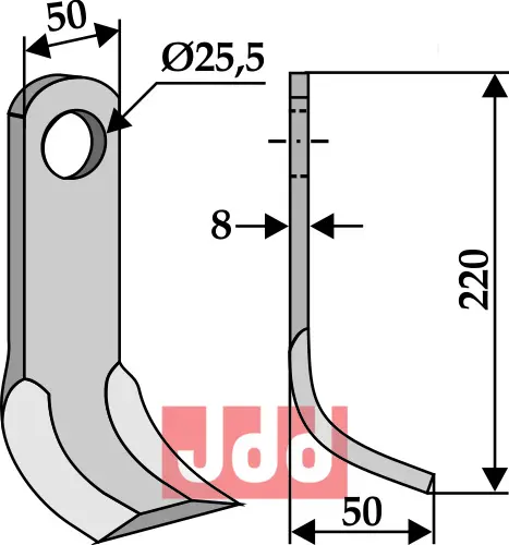 Y- kniv - JDD Utstyr